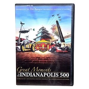 Indianapolis 500 Great Moments 90th Running DVD Auto Racing EUC